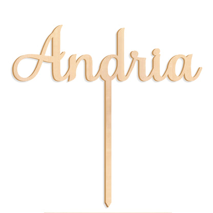 Cake topper personnalisé